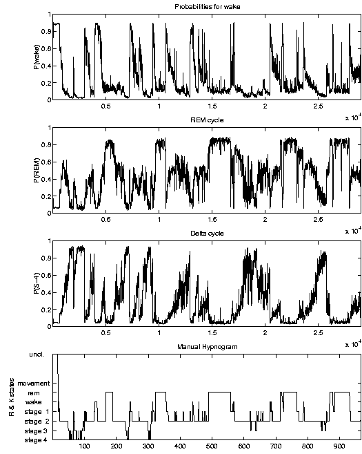 All night sleep profile